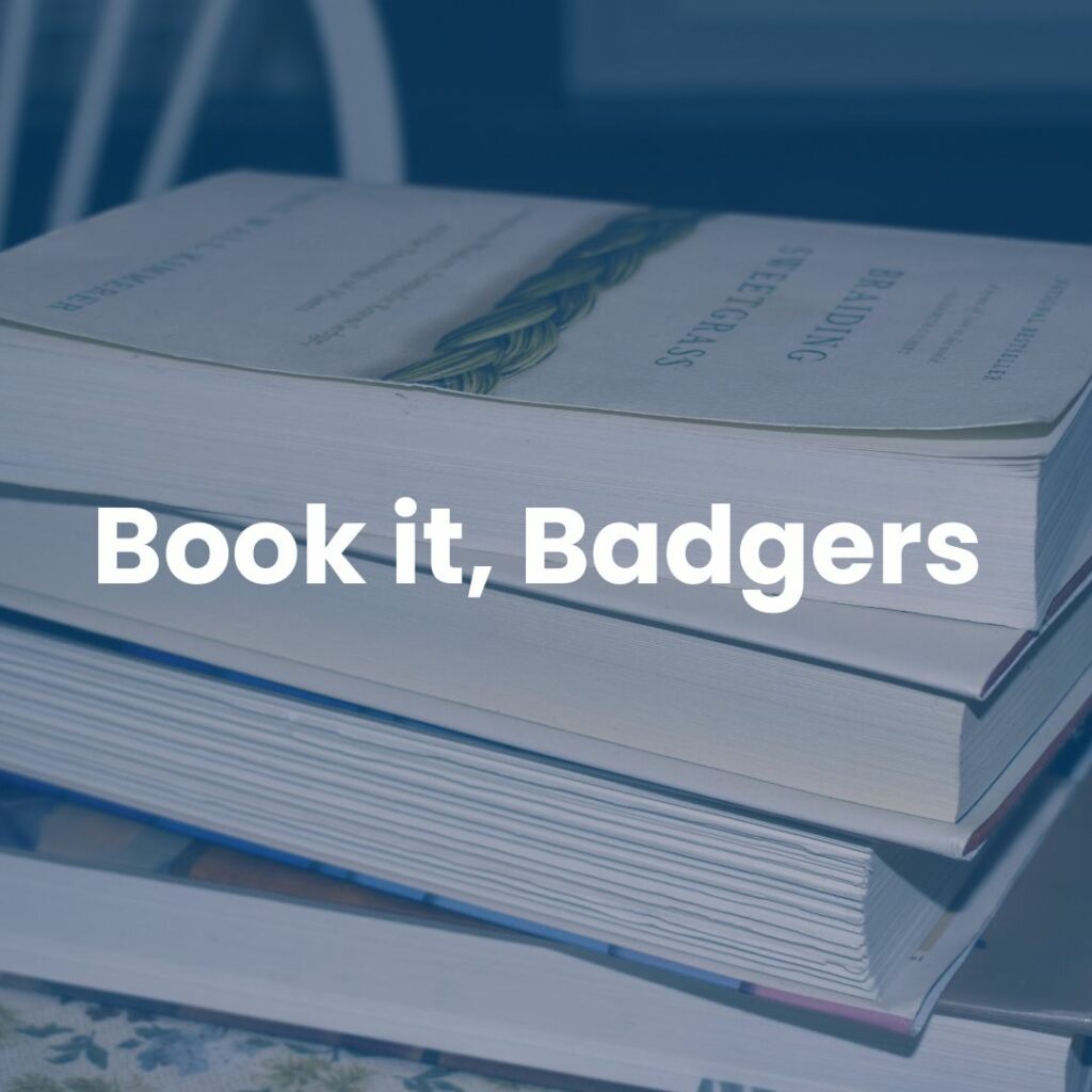 Book it, Badgers